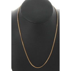 Chaîne en or 18 cts, poinçon tête d'aigl