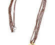 Pendentif médaillon de forme ovale coule