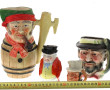 4 pichets anthropomorphes