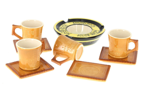 PETIT-BEURRE LU NANTES - 4 tasses à café
