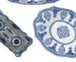 GIEN - Paire de petits plats anciens à b