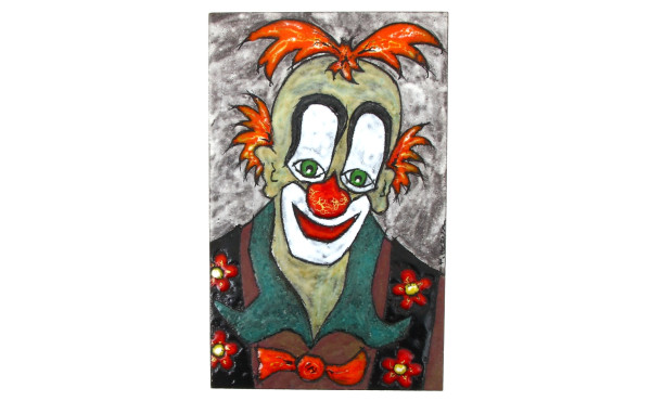 Paul AZEMA (1929-2017) "CLOWN", tableau 