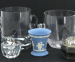 WEDGWOOD - Petit vase à col évasé en bis