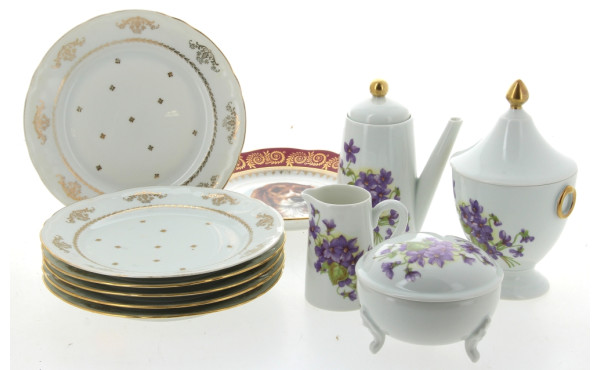 LIMOGES et autres manufactures - 4 pièce