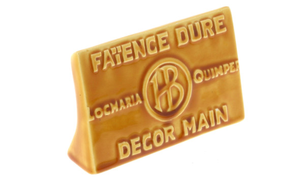 QUIMPER - Plaque publicitaire "Faïence d