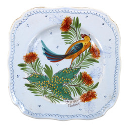 HB Henriot Quimper - Petite assiette à d