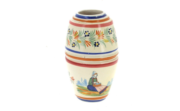Henriot Quimper France - Petit vase en f