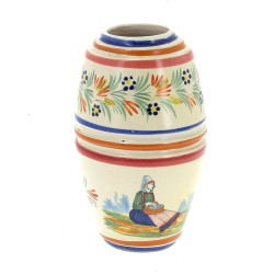 Henriot Quimper France - Petit vase en f