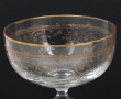 12 coupes à champagne en verre rehaussé 