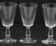 5 coupes à champagne anciennes en crista