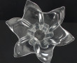 VANNES - Vase forme corolle en cristal, 