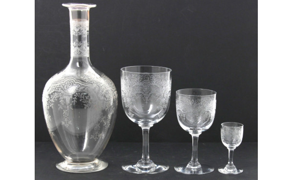 Eléments de service de verres à pied aci