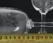 Eléments de service de verres à pied aci