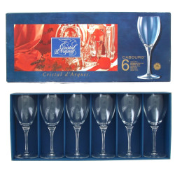 Cristal d'Arques - Modèle "Cabourg" - 6 
