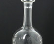 Carafe ancienne en cristal taillé avec b