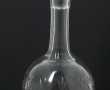 Carafe ancienne en cristal taillé avec b