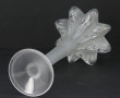 LALIQUE France - Vase soliflore à long c