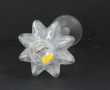 LALIQUE France - Vase soliflore à long c
