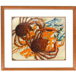 Robert Le RHUN (1936-2006) "Araignées, s