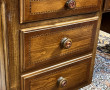 Bureau en placage et filet marquété (qqs
