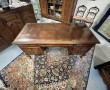 Bureau en placage et filet marquété (qqs