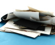 Lot de vieux papiers personnels et photo
