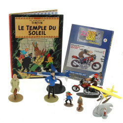 Thèmes TINTIN et BD - Lot comprenant 5 f