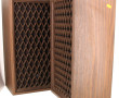 Enceintes vintage en bois de marque PION