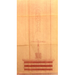 LOCMARIA Quimper - Plan d'architecte du 