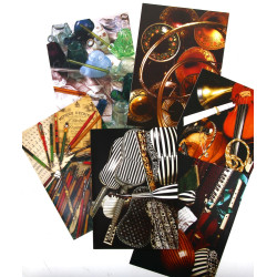 AIR FRANCE - Lot de 6 menus Air France