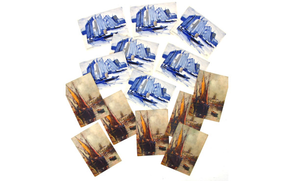 Mathurin MEHEUT - 8 cartes postales éd° 