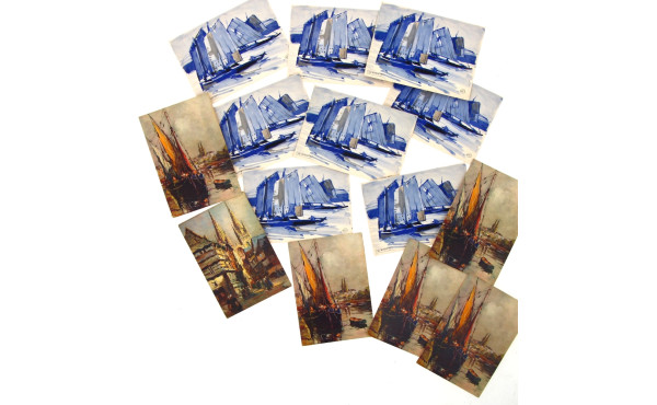 Mathurin MEHEUT - 8 cartes postales éd° 