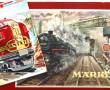 MARKLIN Ho - Beau coffret de train en be