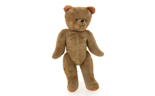Ours en peluche ancien : on y joint un j