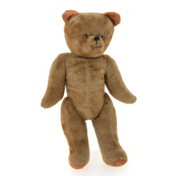 Ours en peluche ancien : on y joint un j