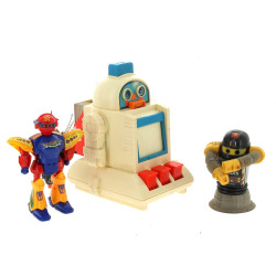 Lot de 3 robots dont Tomy 1986