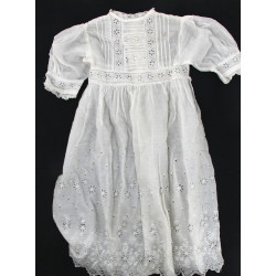 Lot de linge ancien dont chemise de femm