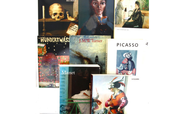 Lot de livres ART dont "Les Natures mort