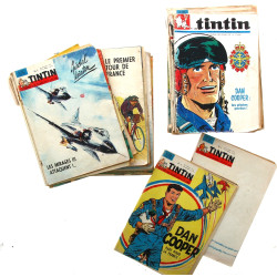 TINTIN - Lot de magasines Tintin, état d
