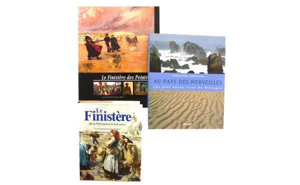 BRETAGNE - Lot de 3 ouvrages : 1) Yves L