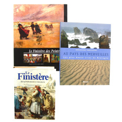 BRETAGNE - Lot de 3 ouvrages : 1) Yves L