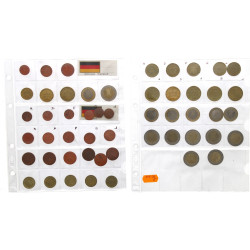ALLEMAGNE - Collection de monnaies euros