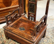 Chaise basse de commerçant chinois, doss