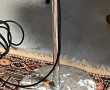 Lampadaire halogène de forme design, bas