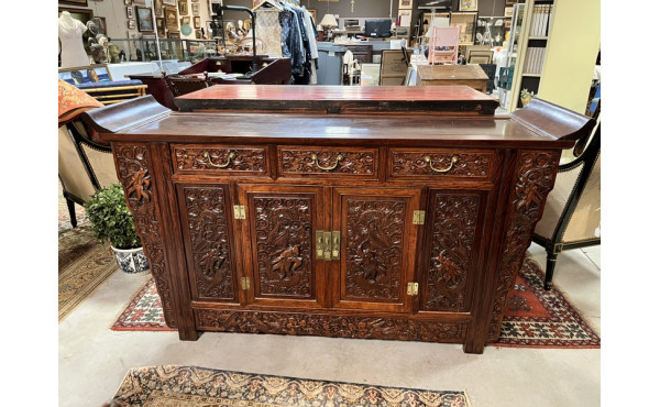 INDOCHINE - Beau meuble en palissandre o