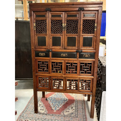 Meuble chinois ouvrant en partie haute à