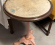 Petit guéridon bistrot ancien, piètement