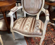 Paire de fauteuils de style Louis XVI, c