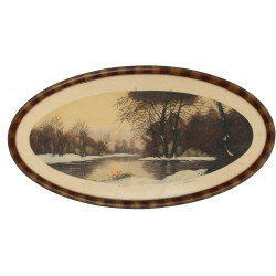 Jean-Joseph CHABRIDON (XIX-XX) "Paysage 