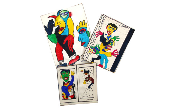 Christian ESCTAL (1955-2018) "Compositio